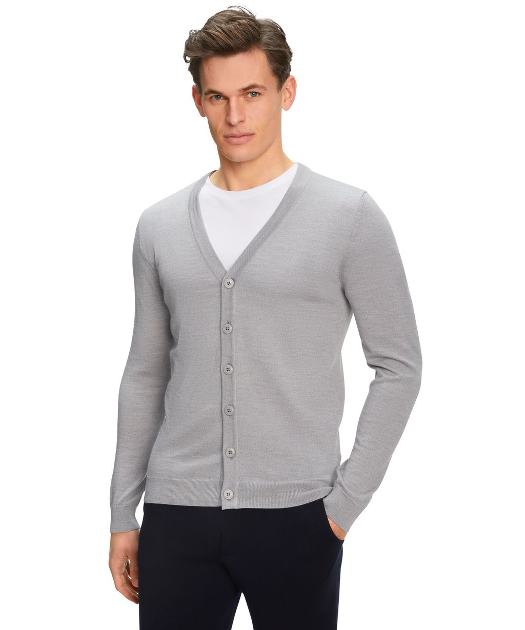 Men Cardigan V-neck