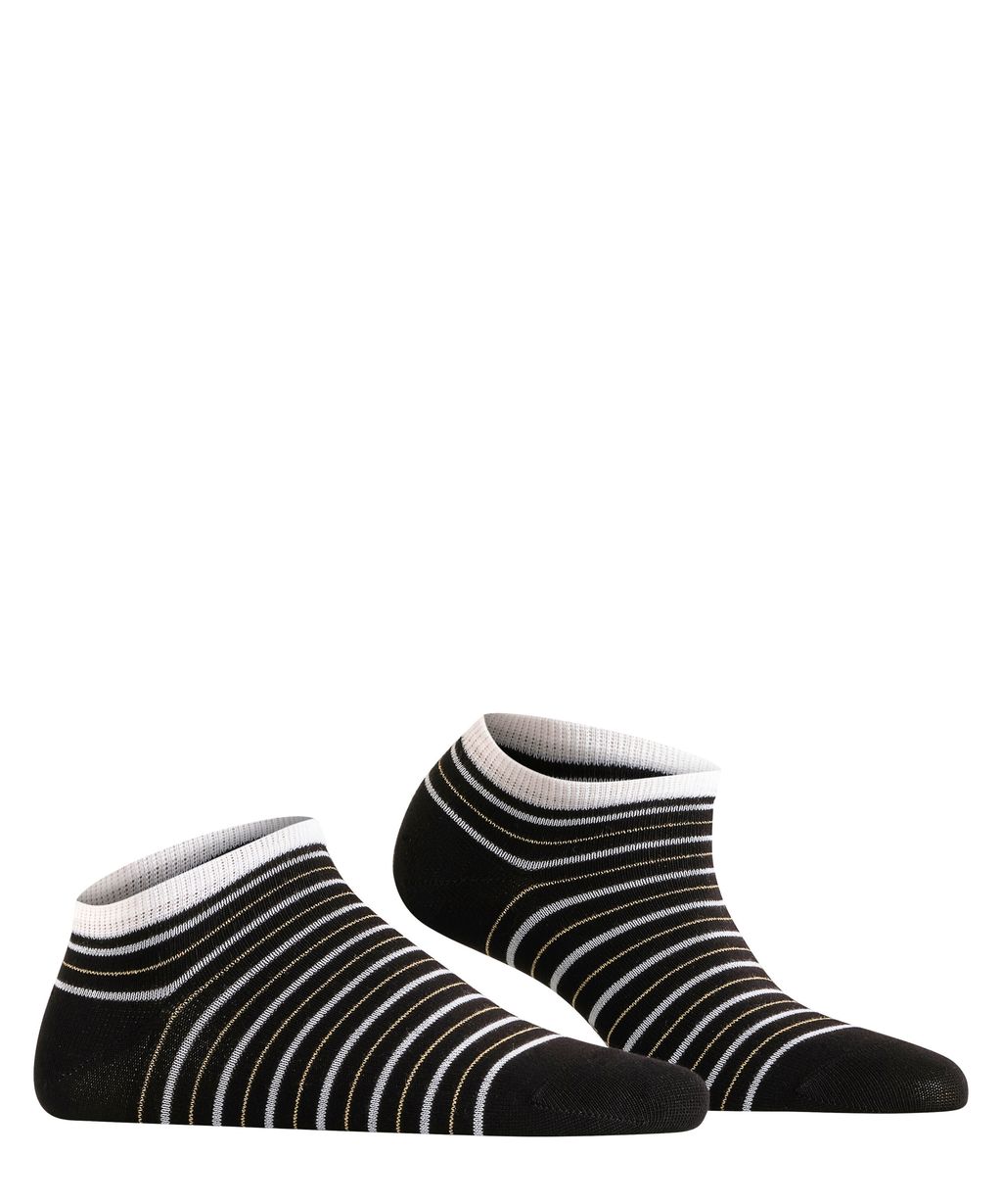 Stripe Shimmer Women Sneaker Socks