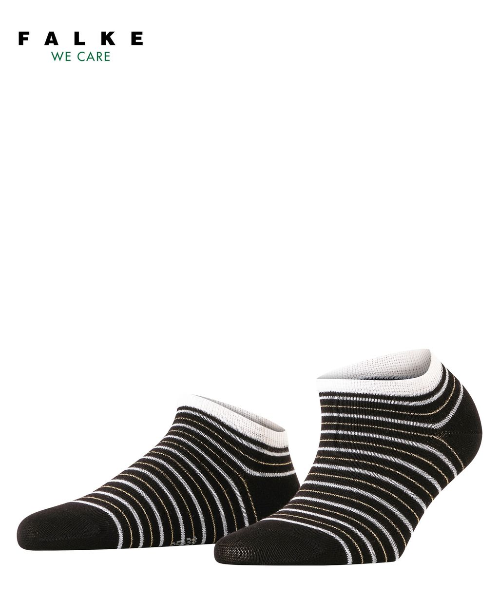 Stripe Shimmer Women Sneaker Socks
