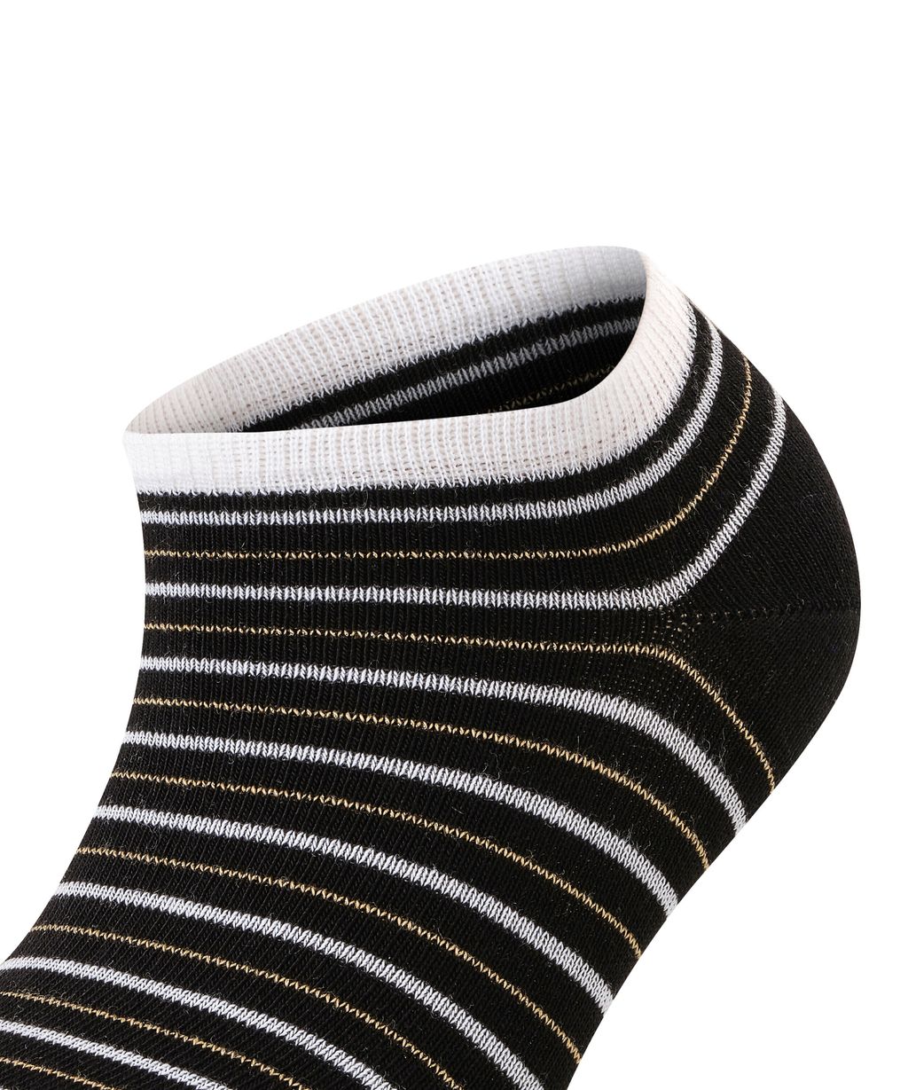 Stripe Shimmer Women Sneaker Socks