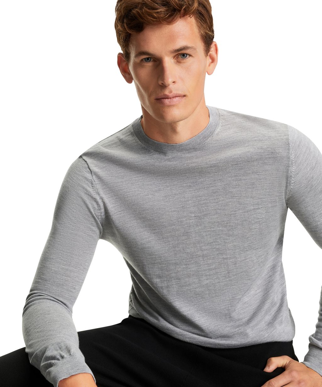 Men Pullover Round-neck