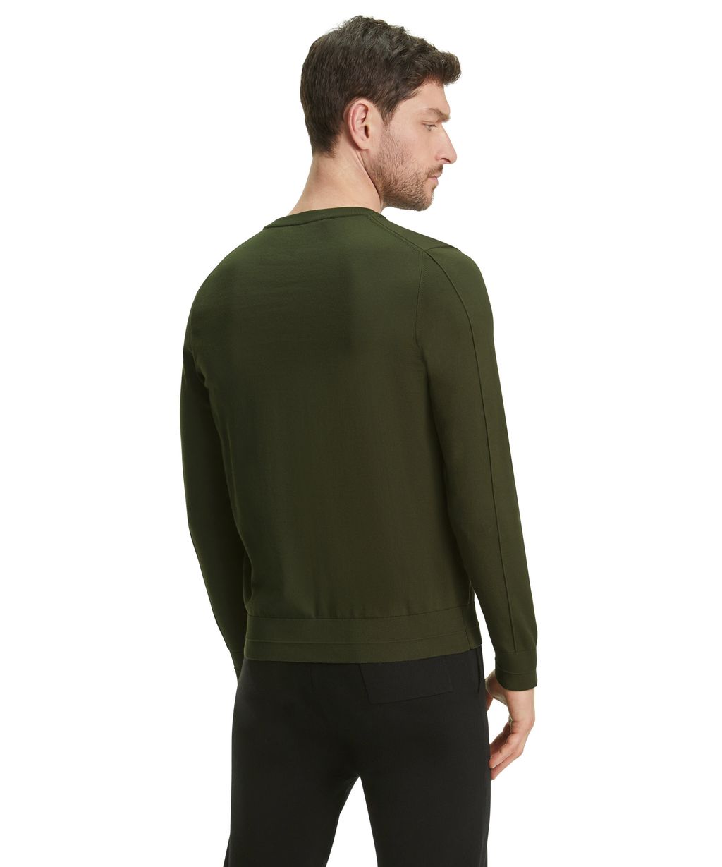 Men Pullover Round-neck
