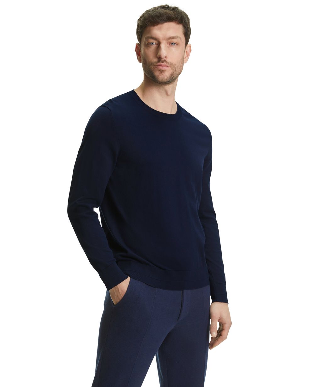 Men Pullover Round-neck