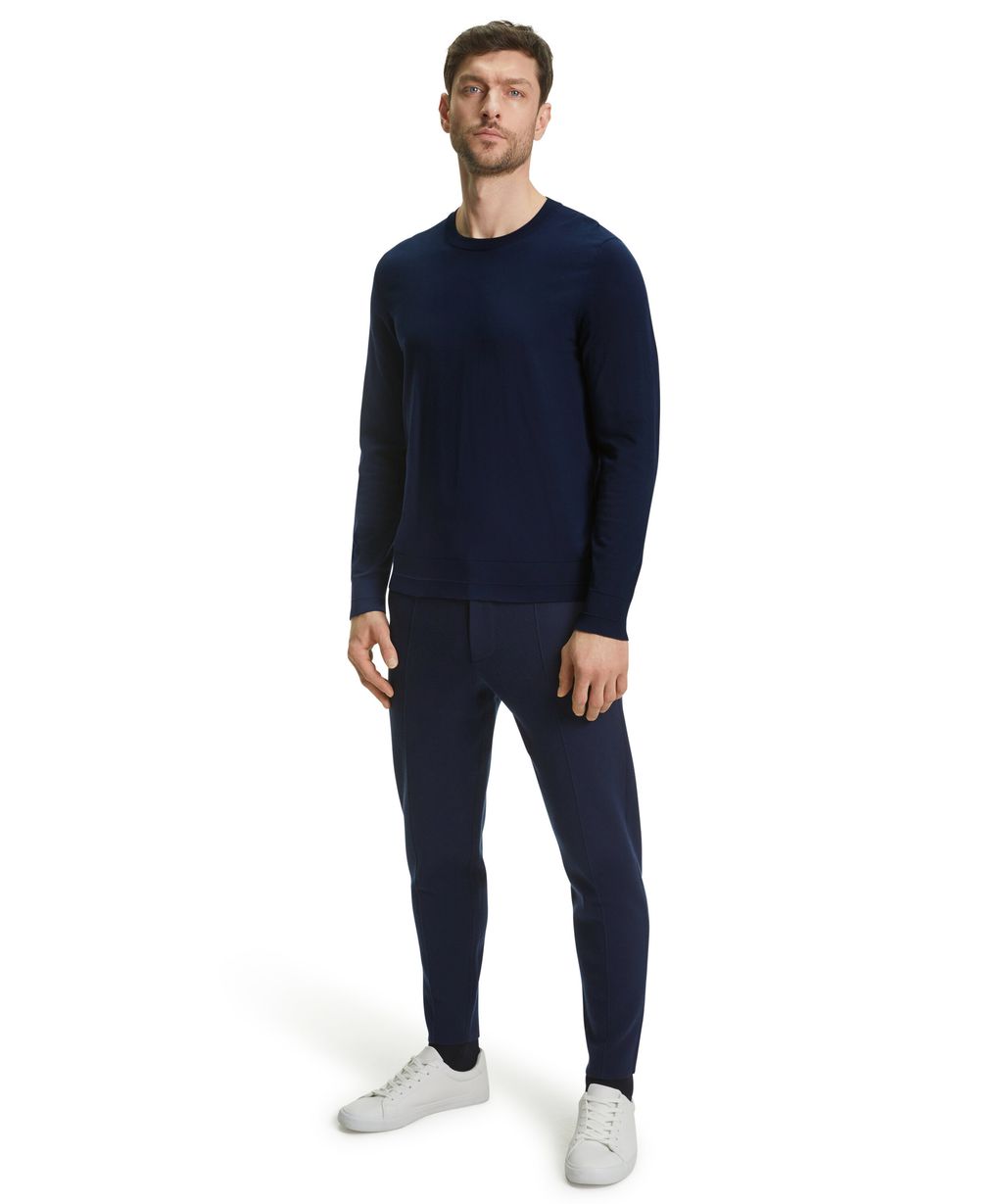 Men Pullover Round-neck