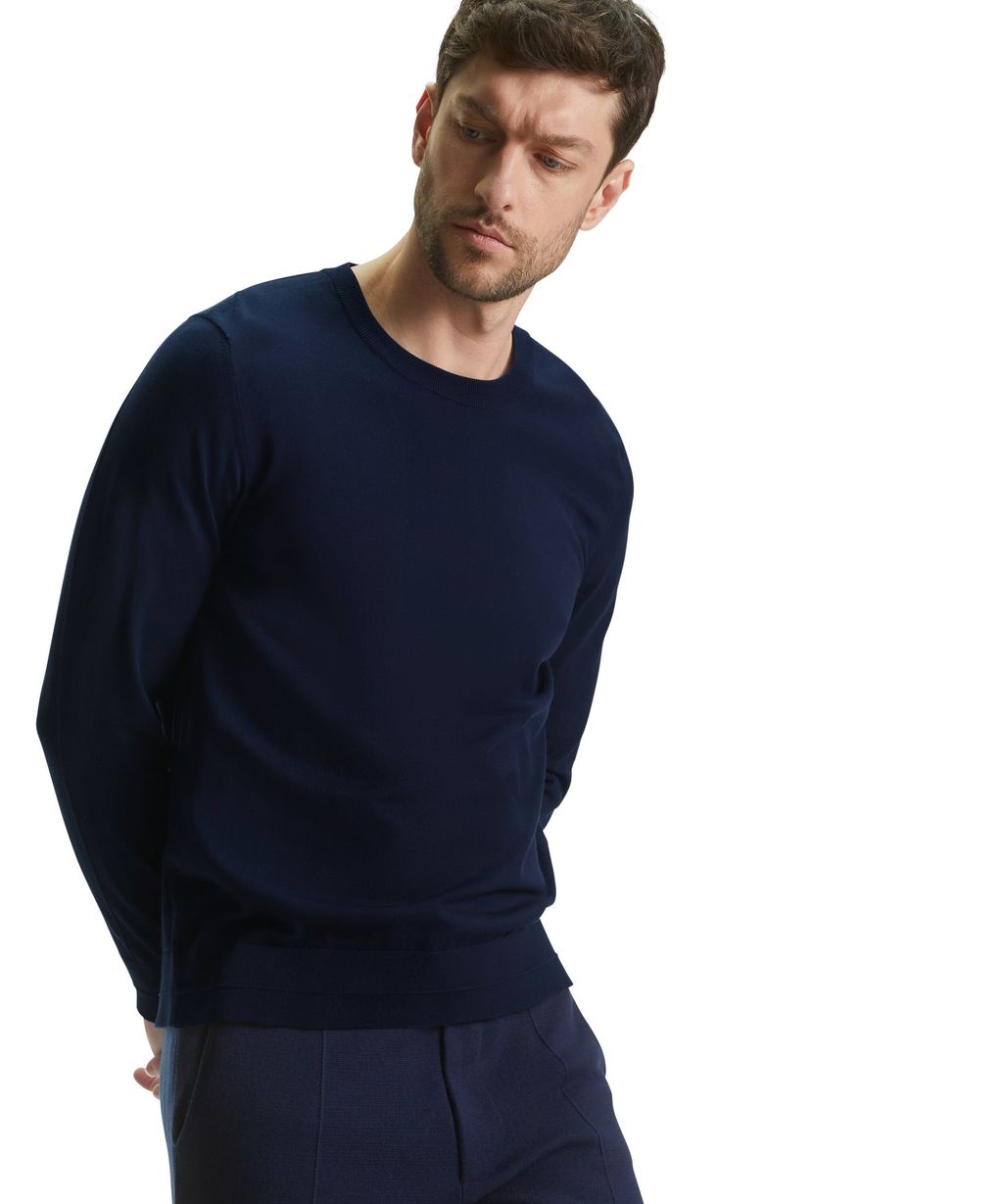 Men Pullover Round-neck