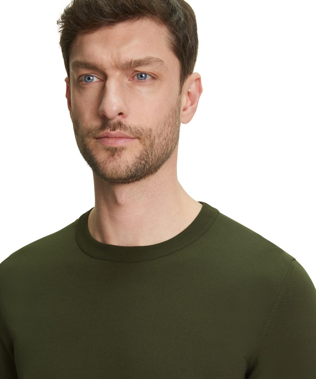 Men Pullover Round-neck