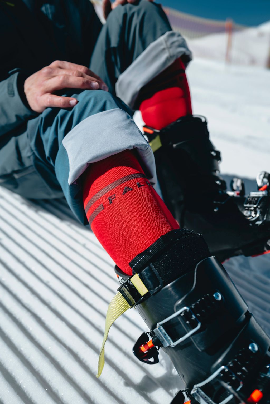 SK7 Race Men Skiing Knee-high Socks