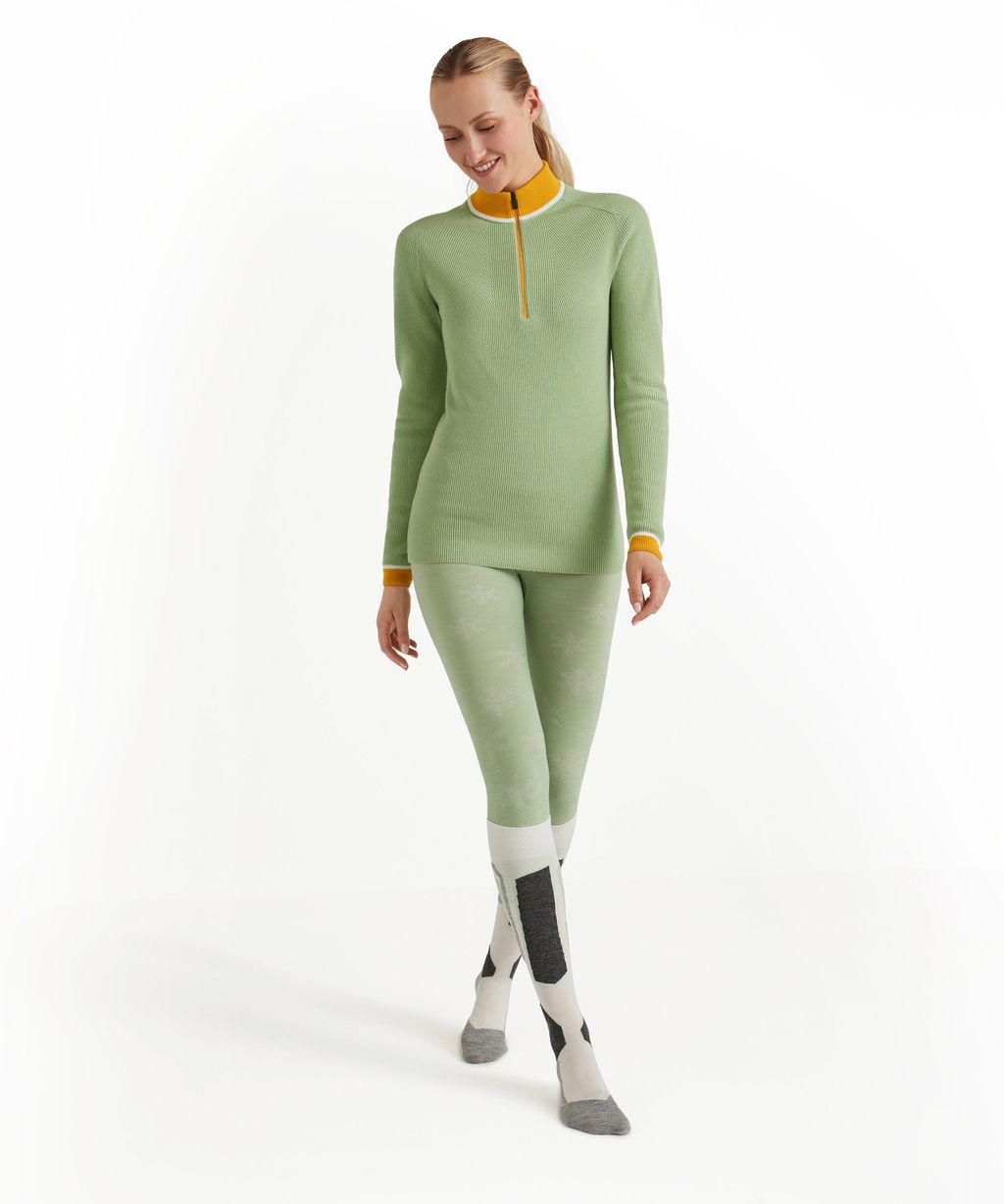 Women Skiing Pullover Troyer