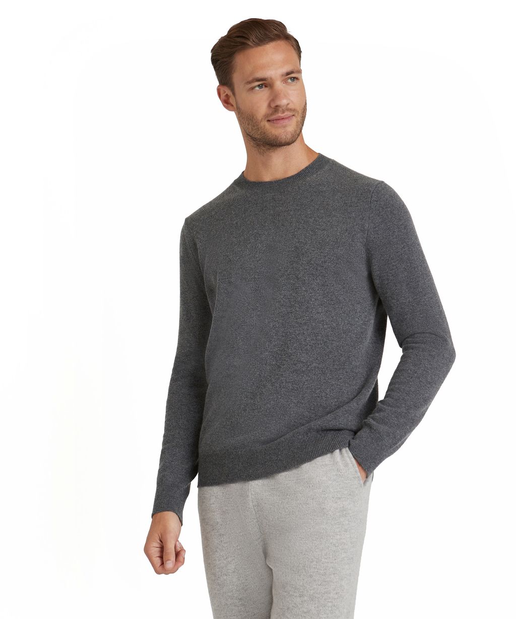Men Pullover Round-neck