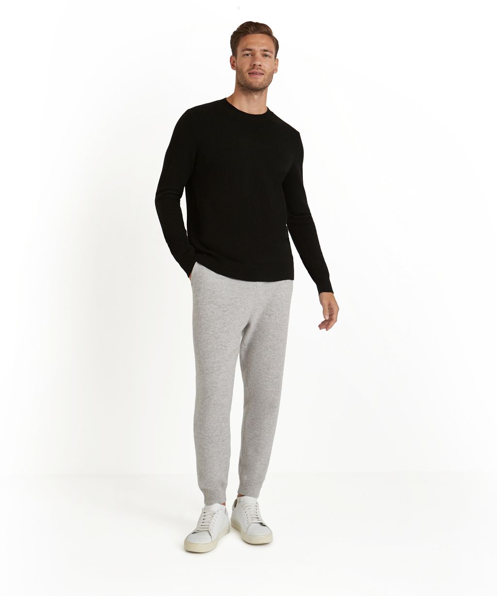 Men Pullover Round-neck