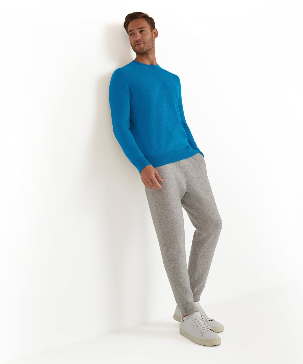 Men Pullover Round-neck