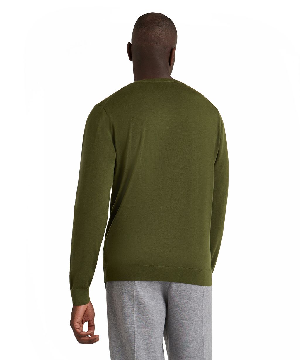 Men Pullover Round-neck