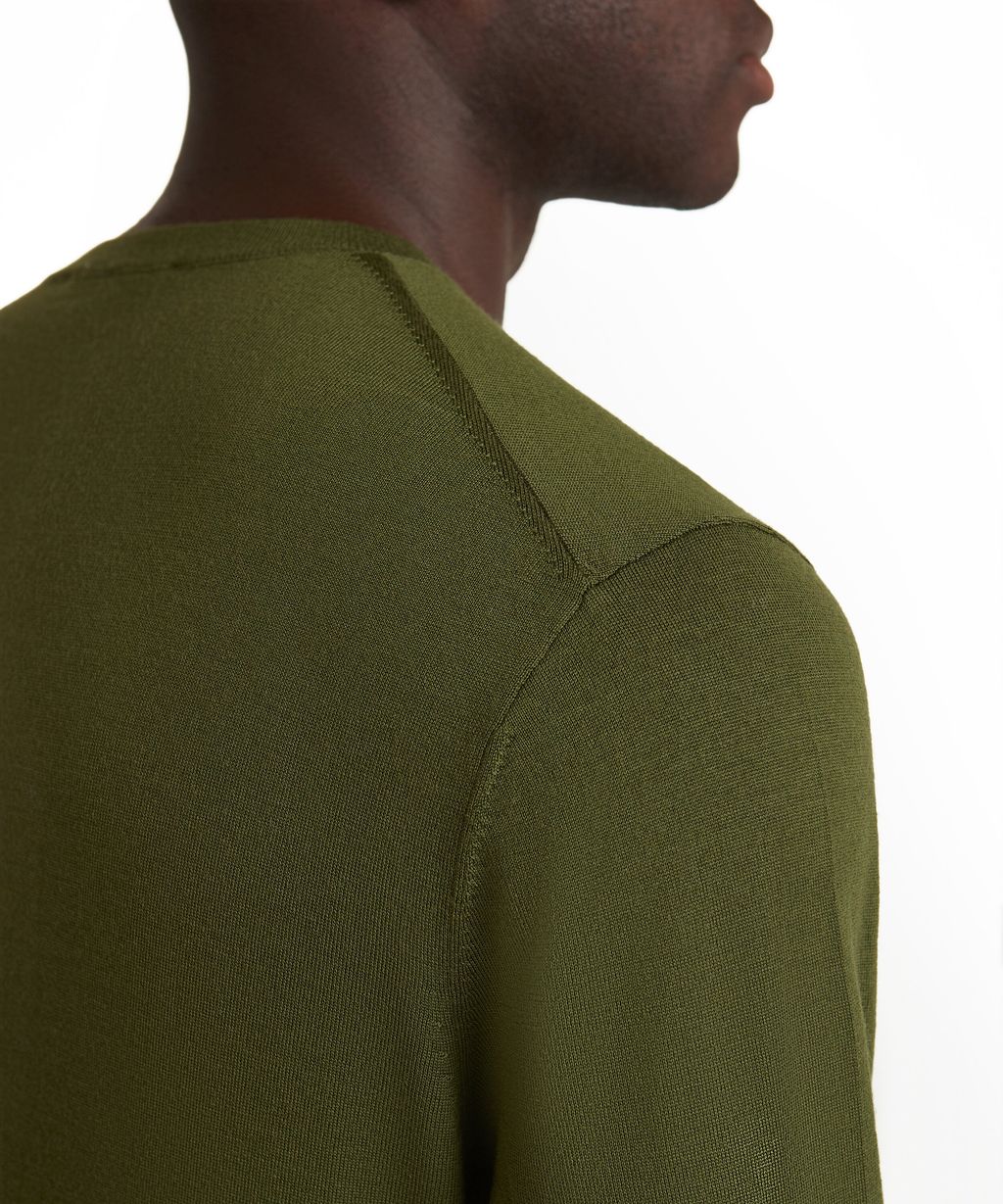 Men Pullover Round-neck