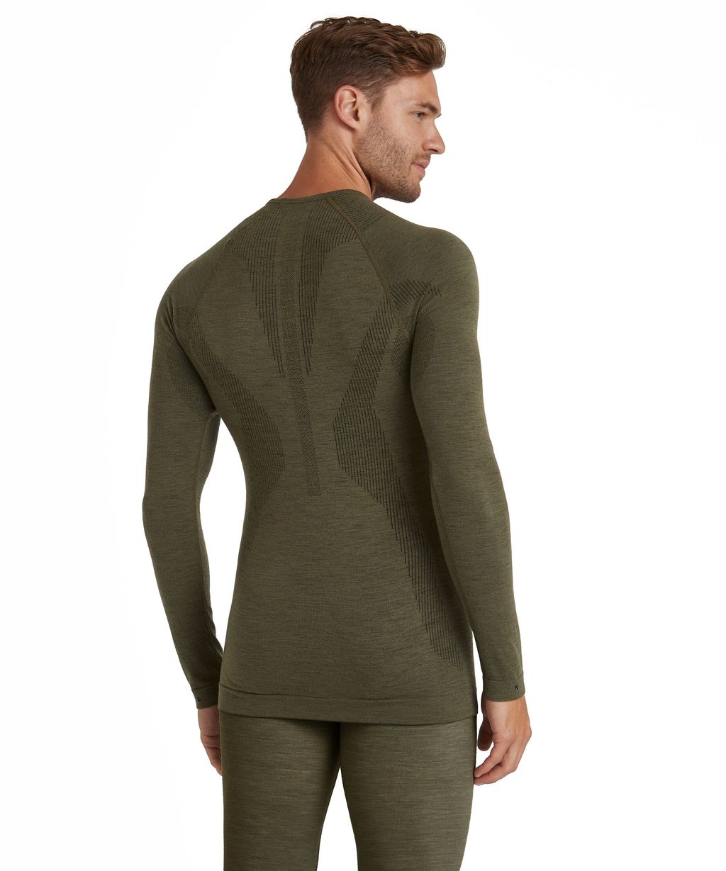 Men Long-sleeve shirt Wool-Tech