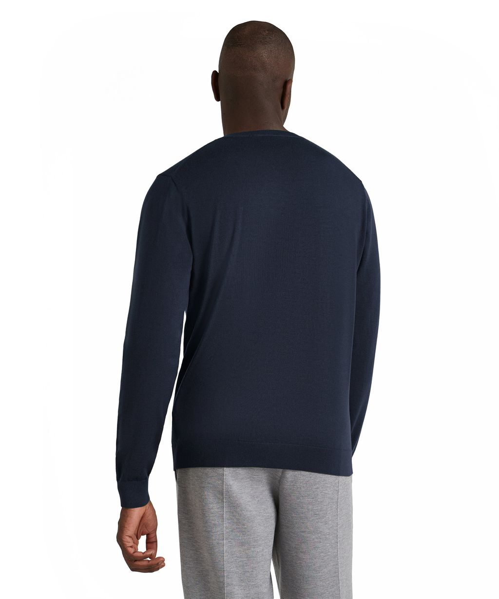 Men Pullover Round-neck