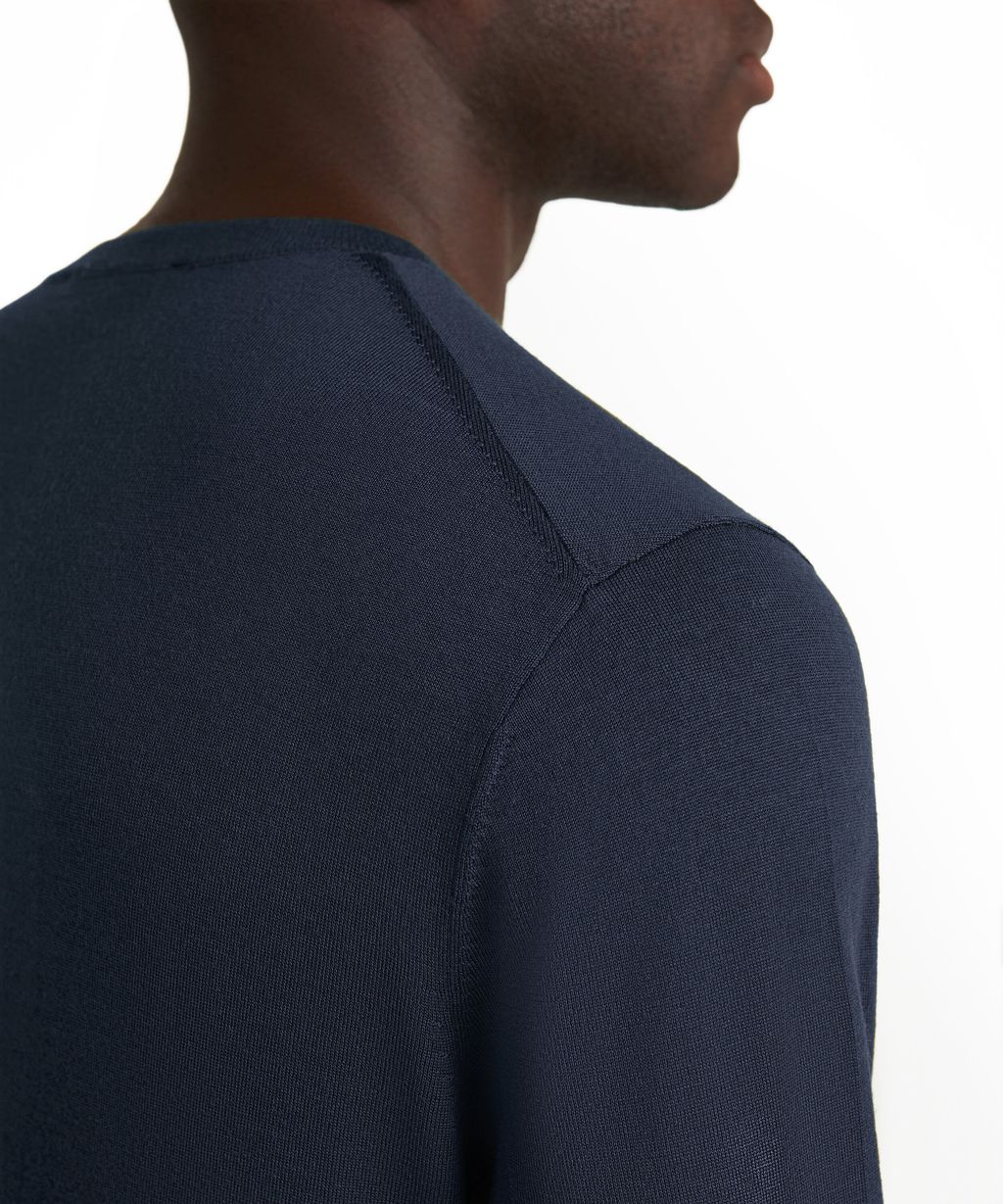 Men Pullover Round-neck
