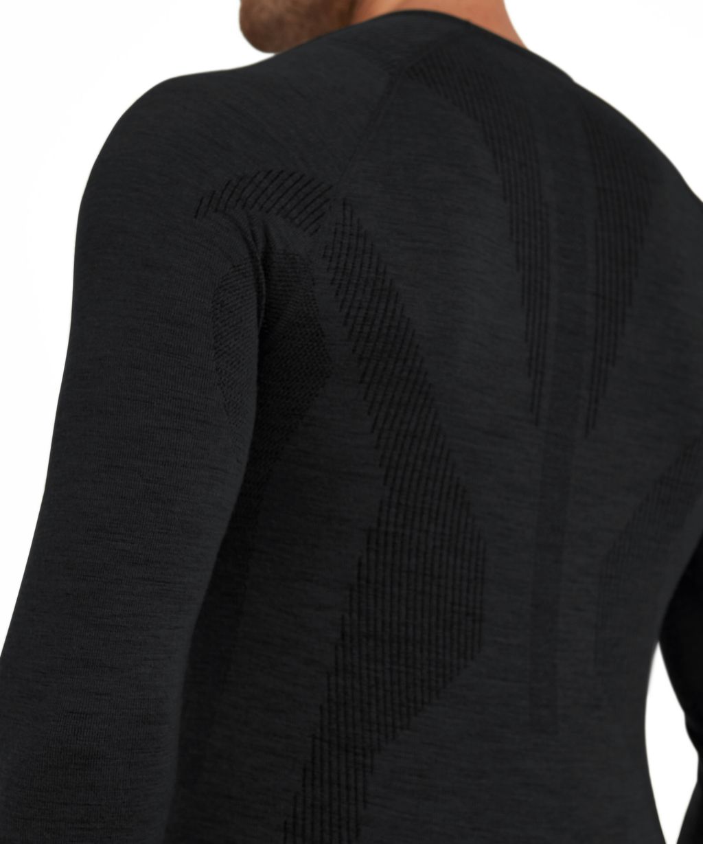 قميص رجالي بأكمام طويلة من Wool-Tech