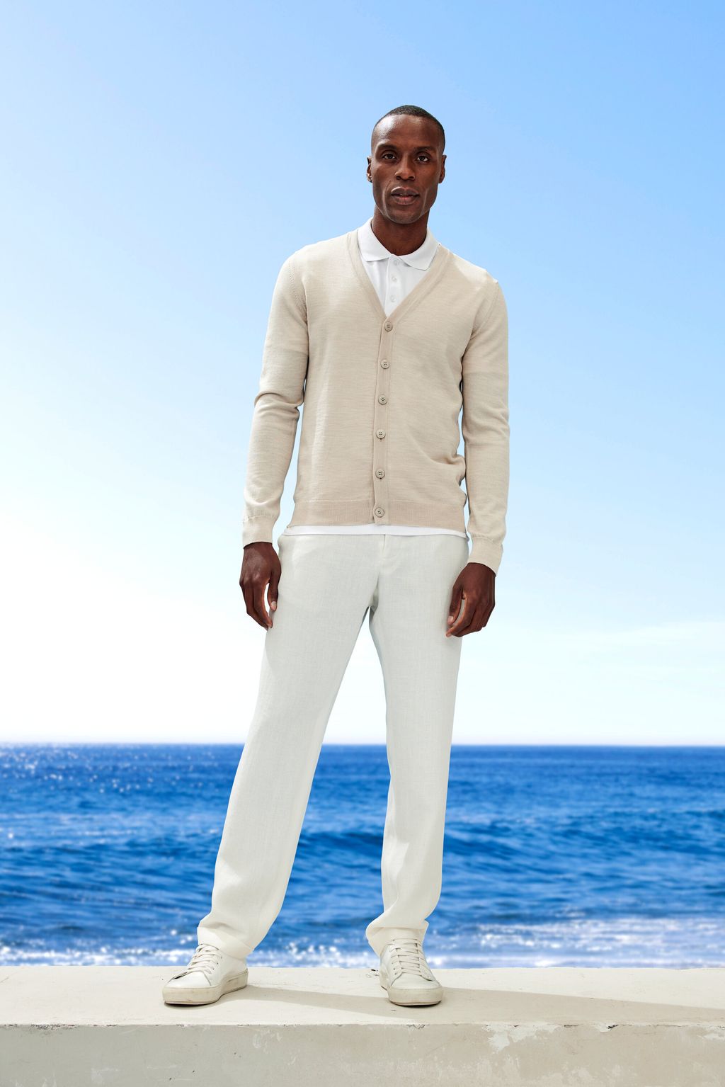 Men Cardigan V-neck