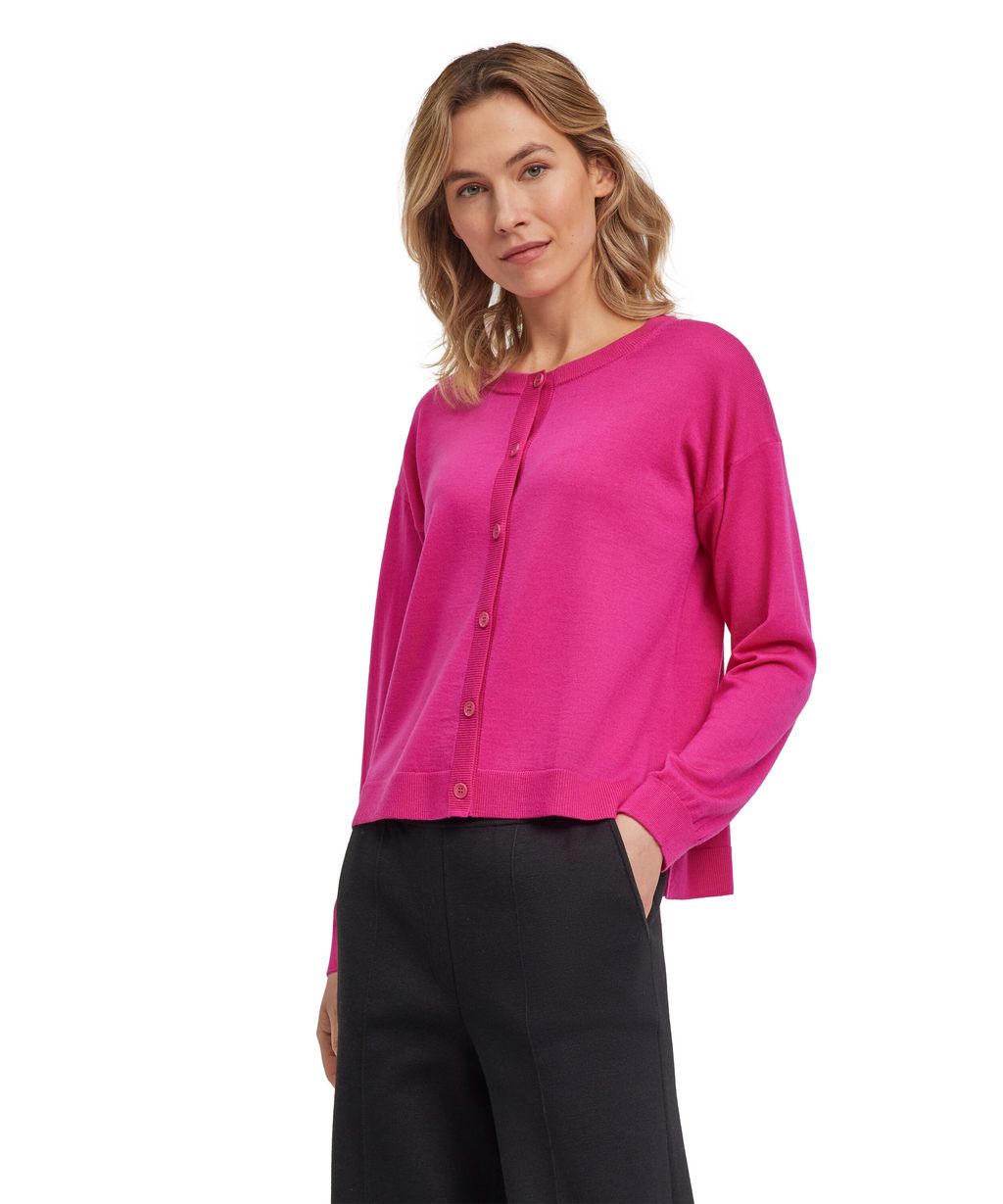Women Cardigan Round-neck
