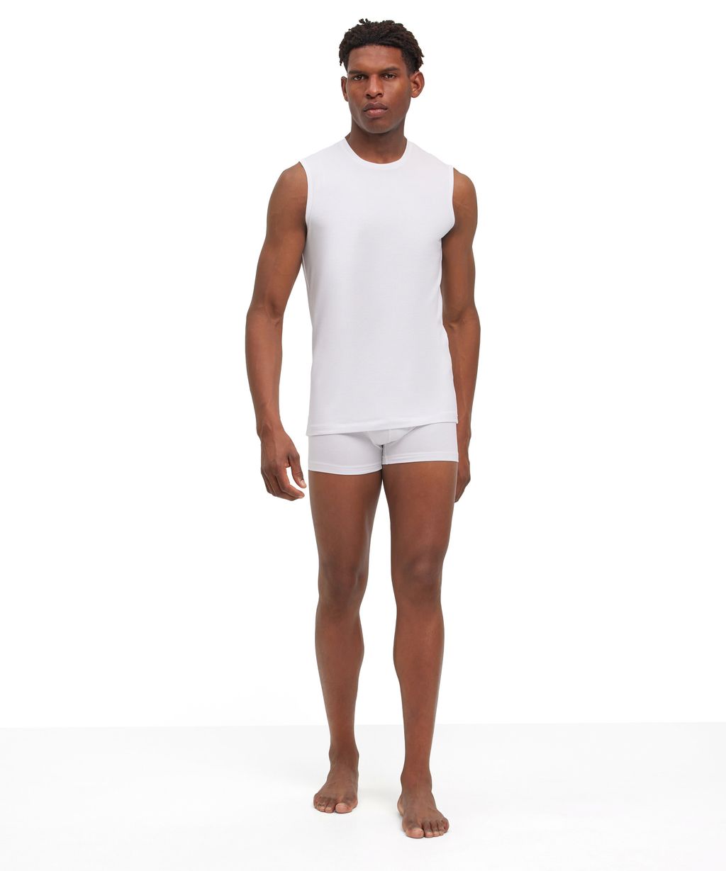 2-Pack Men Top Round-neck Daily Comfort