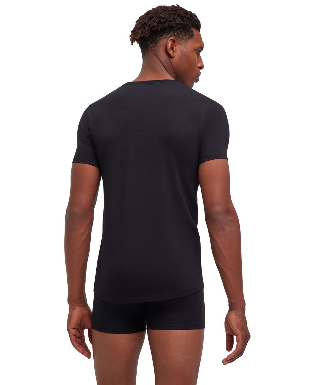 Men T-Shirt Round-neck Daily Climate Control