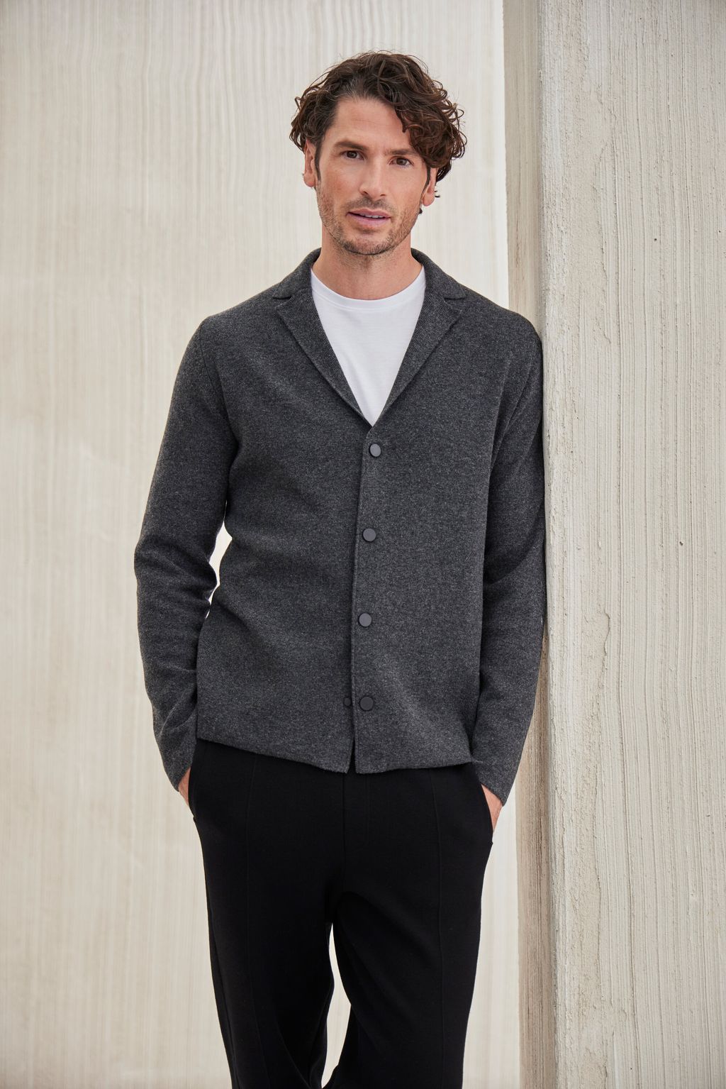 Men Blazer lapel collar