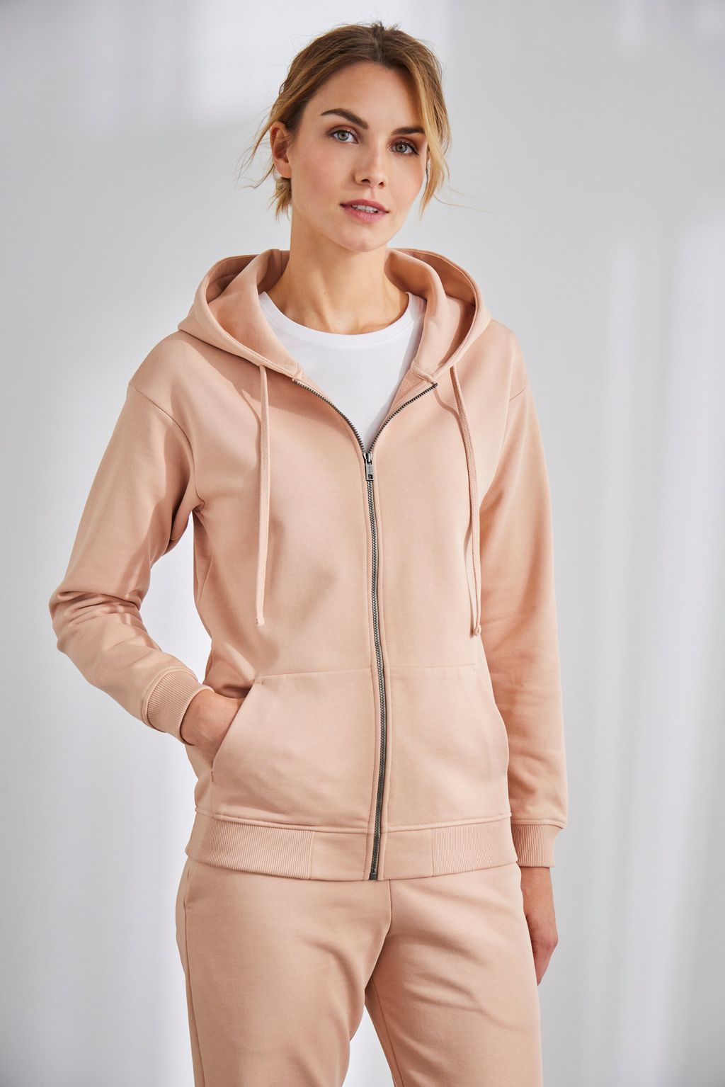Women Zip-jacket Hood