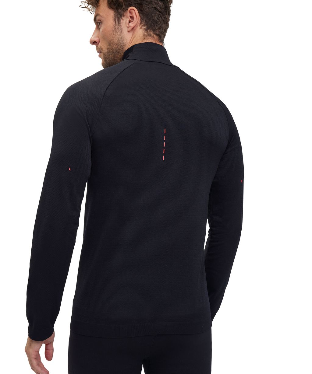 Men Training Long-sleeve shirt Stand-up collar