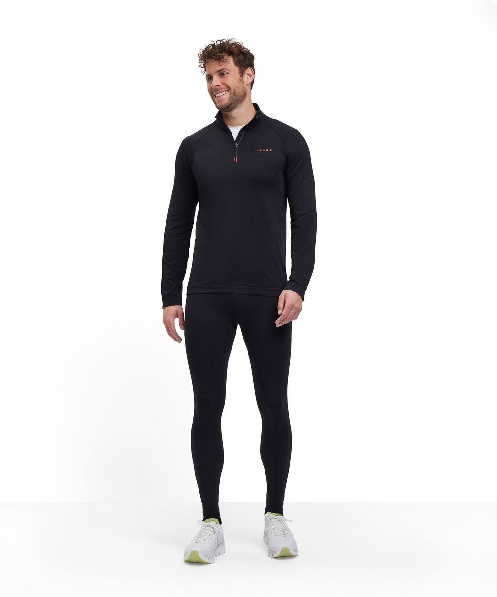 Men Training Long-sleeve shirt Stand-up collar