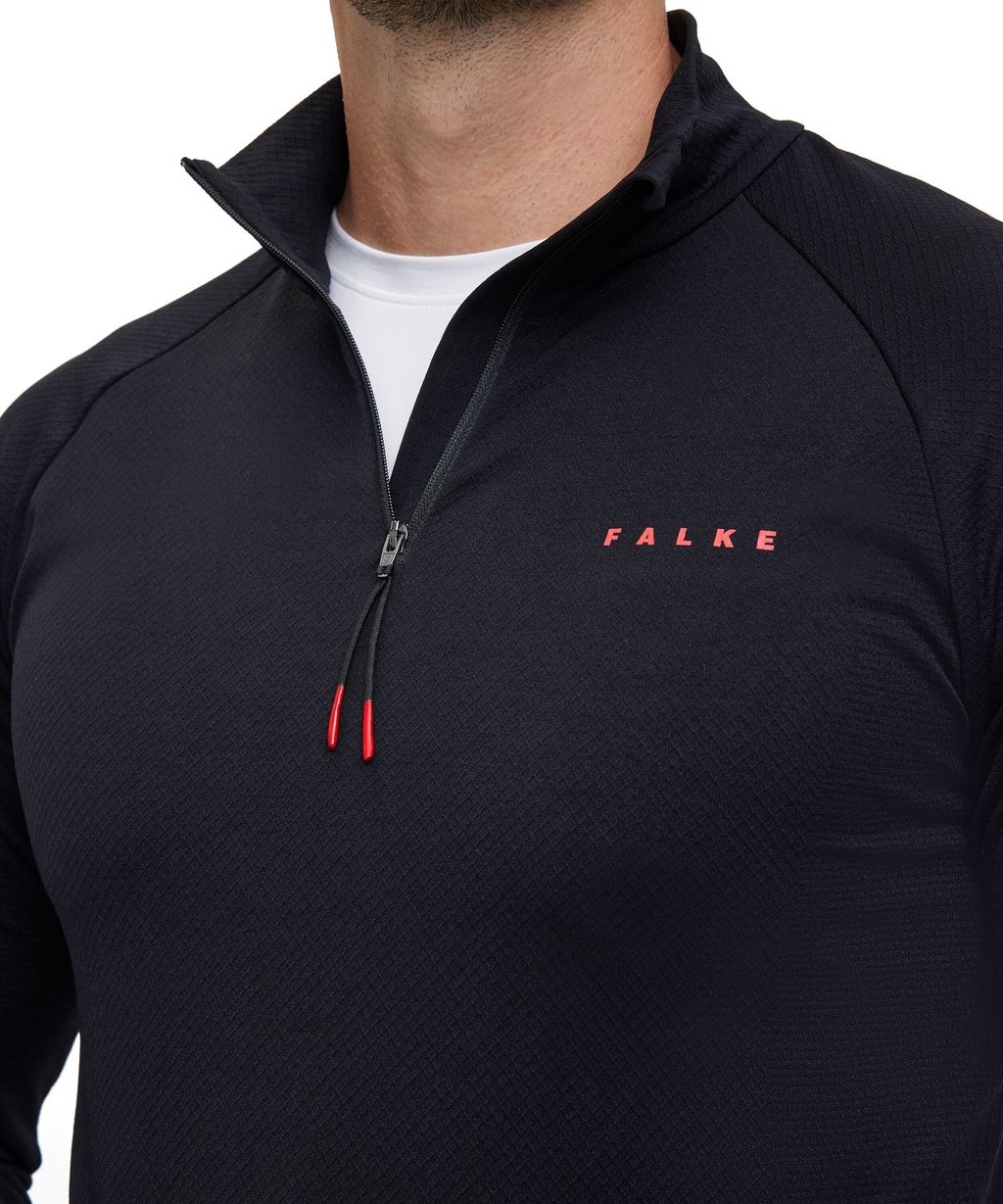 Men Training Long-sleeve shirt Stand-up collar