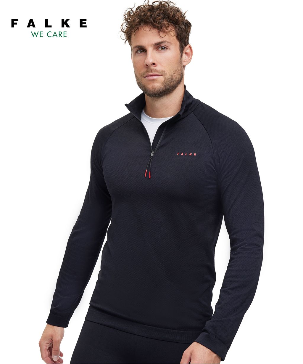 Men Training Long-sleeve shirt Stand-up collar