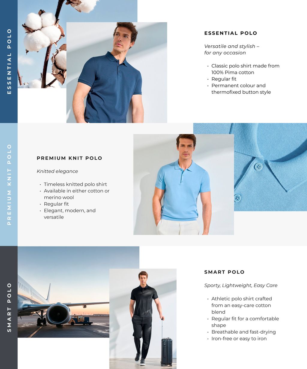 Premium Knit Polo Men Polo shirt