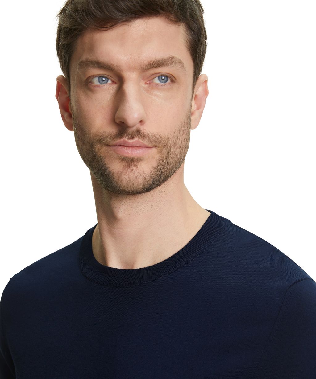 Men Pullover Round-neck