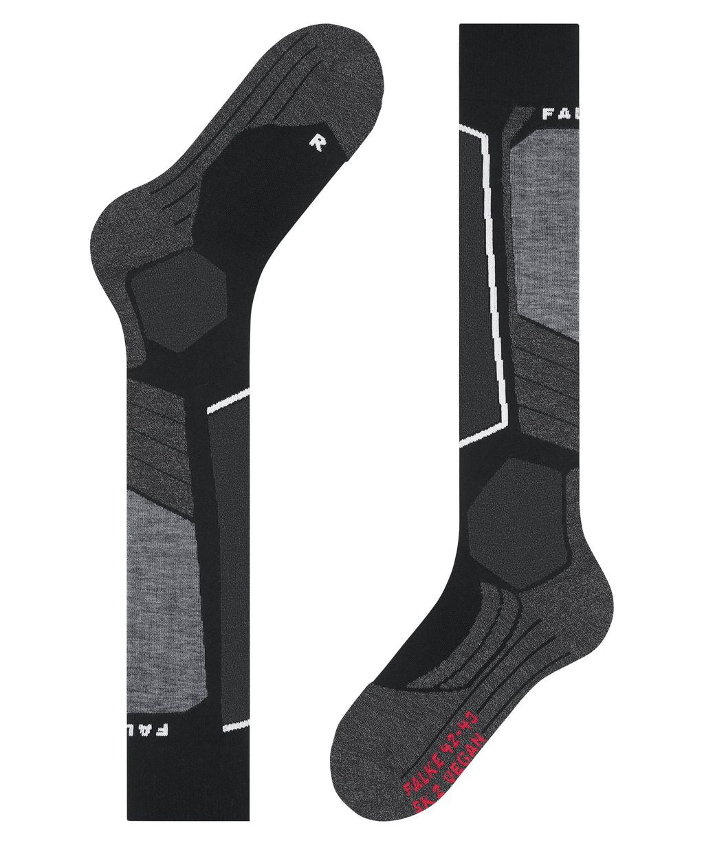 SK2 Intermediate Vegan Men Skiing Knee-high socks