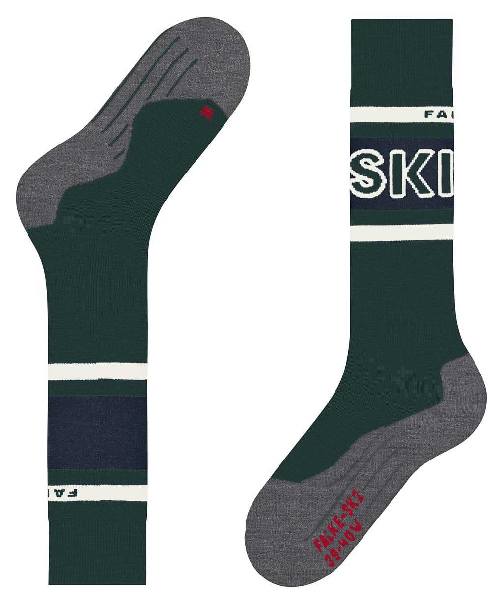 SK2 Intermediate Men Skiing Knee-high socks