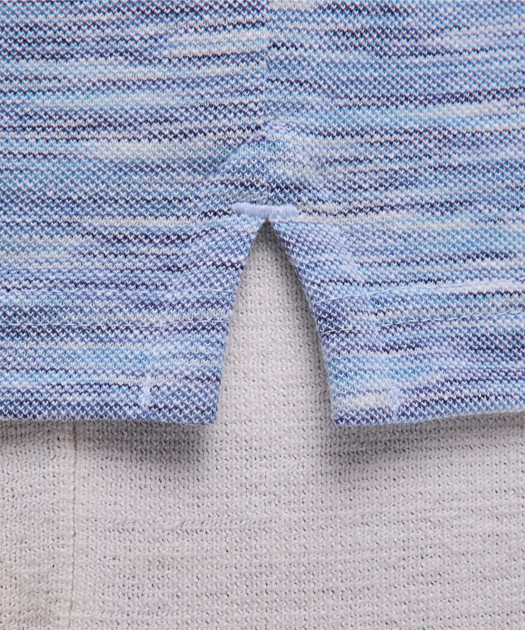 Cotton Linen Men Polo shirt