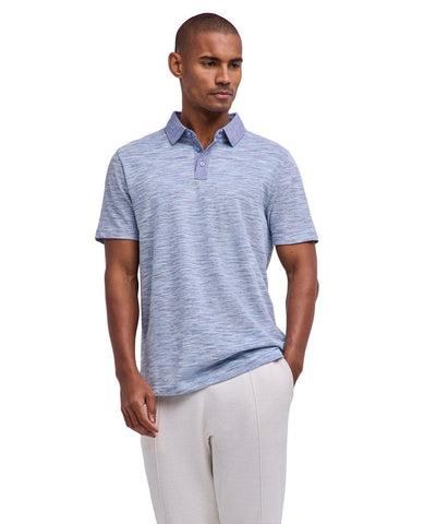 Cotton Linen Men Polo shirt