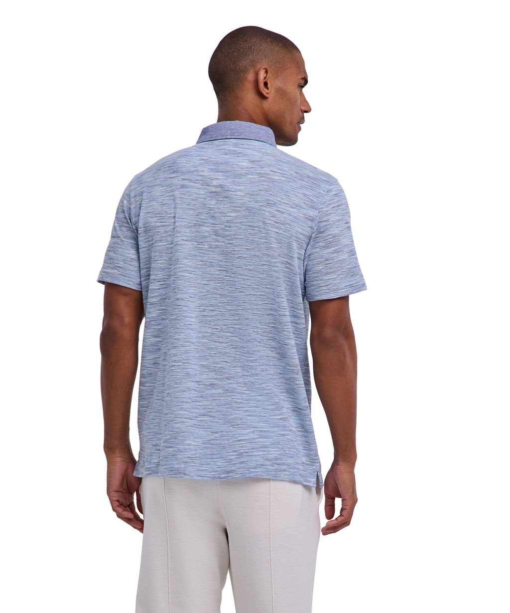 Cotton Linen Men Polo shirt