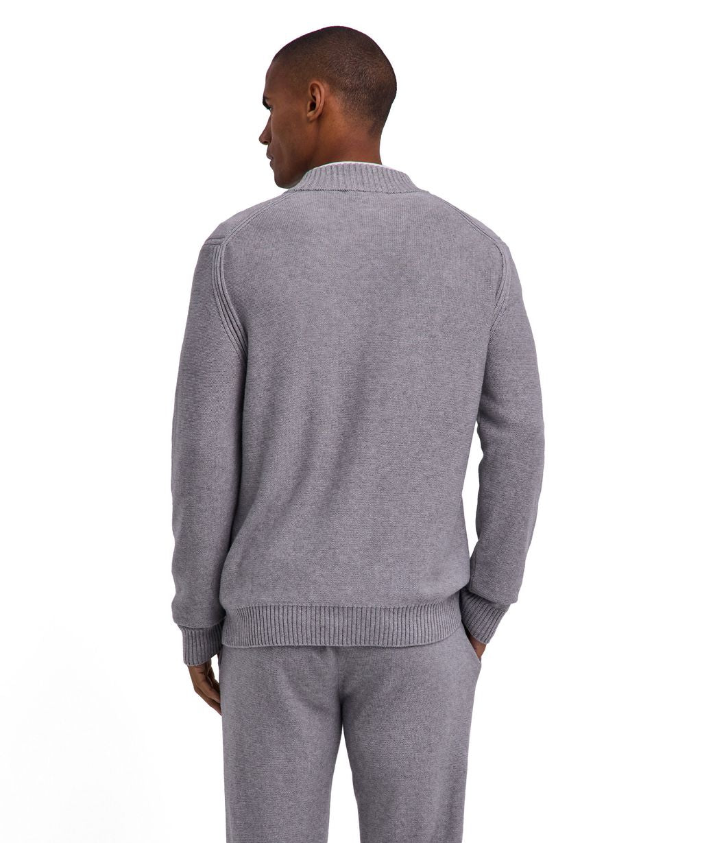 Cotton Cashmere Men Zip jacket