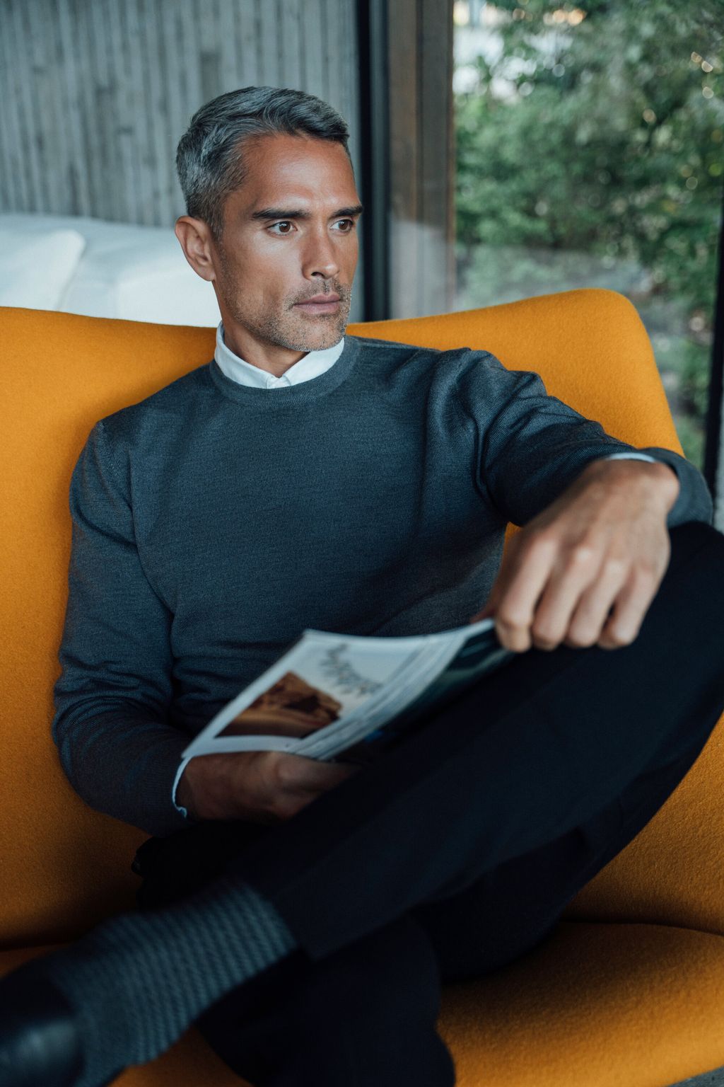 Pure Merino Wool Men Pullover