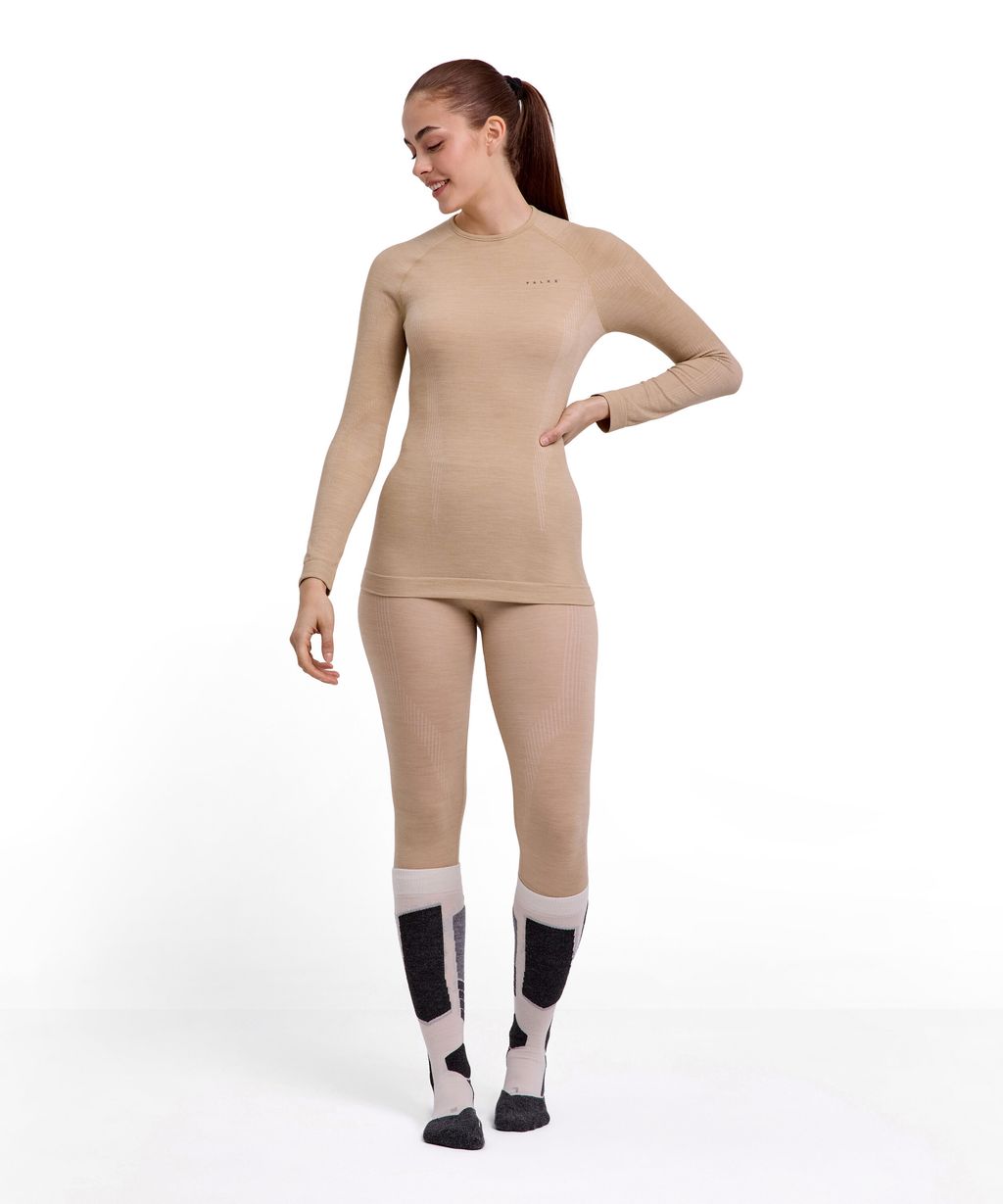 Women Long-Sleeve Shirt Wool-Tech