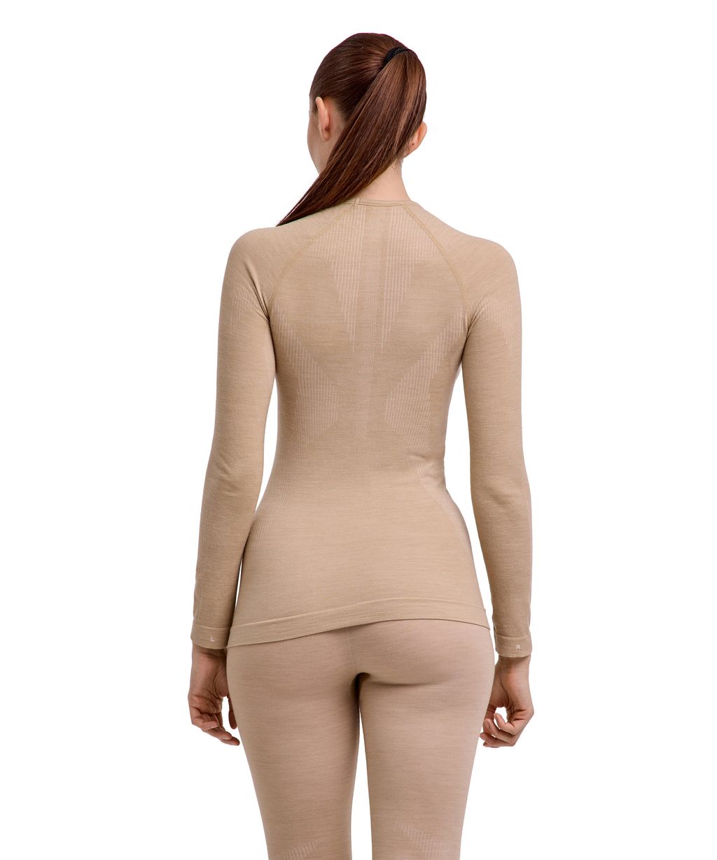 Women Long-Sleeve Shirt Wool-Tech
