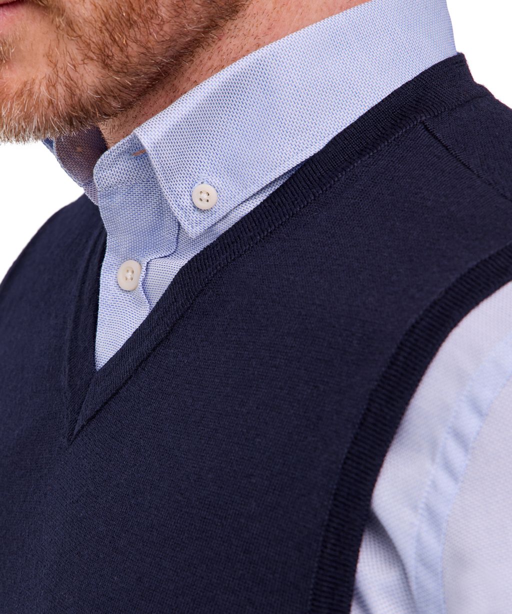 Pure Merino Wool Men Slipover