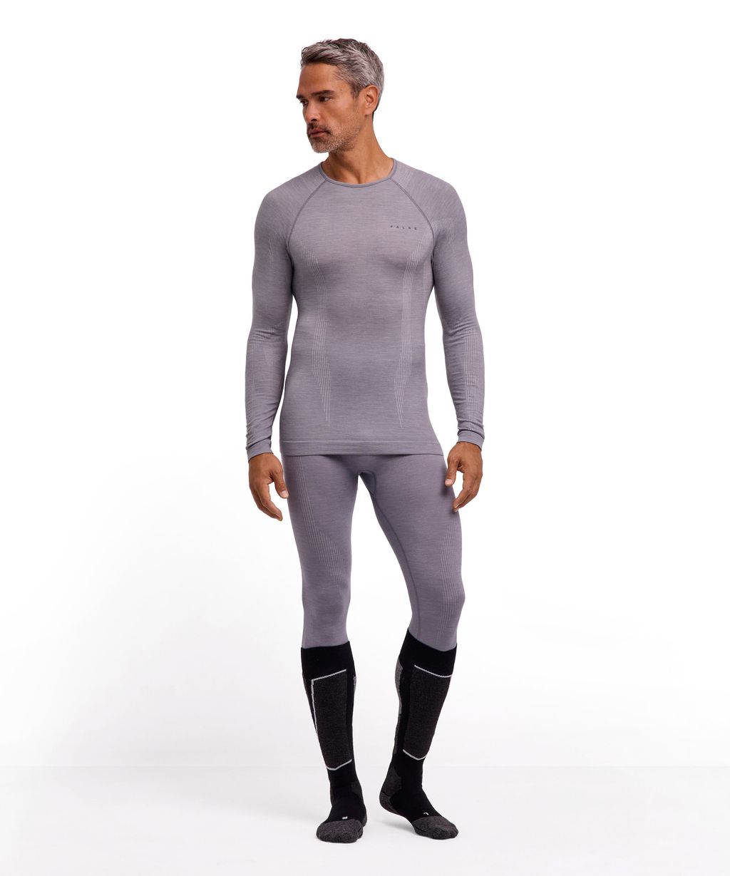 Men Long-Sleeve Shirt Wool-Tech