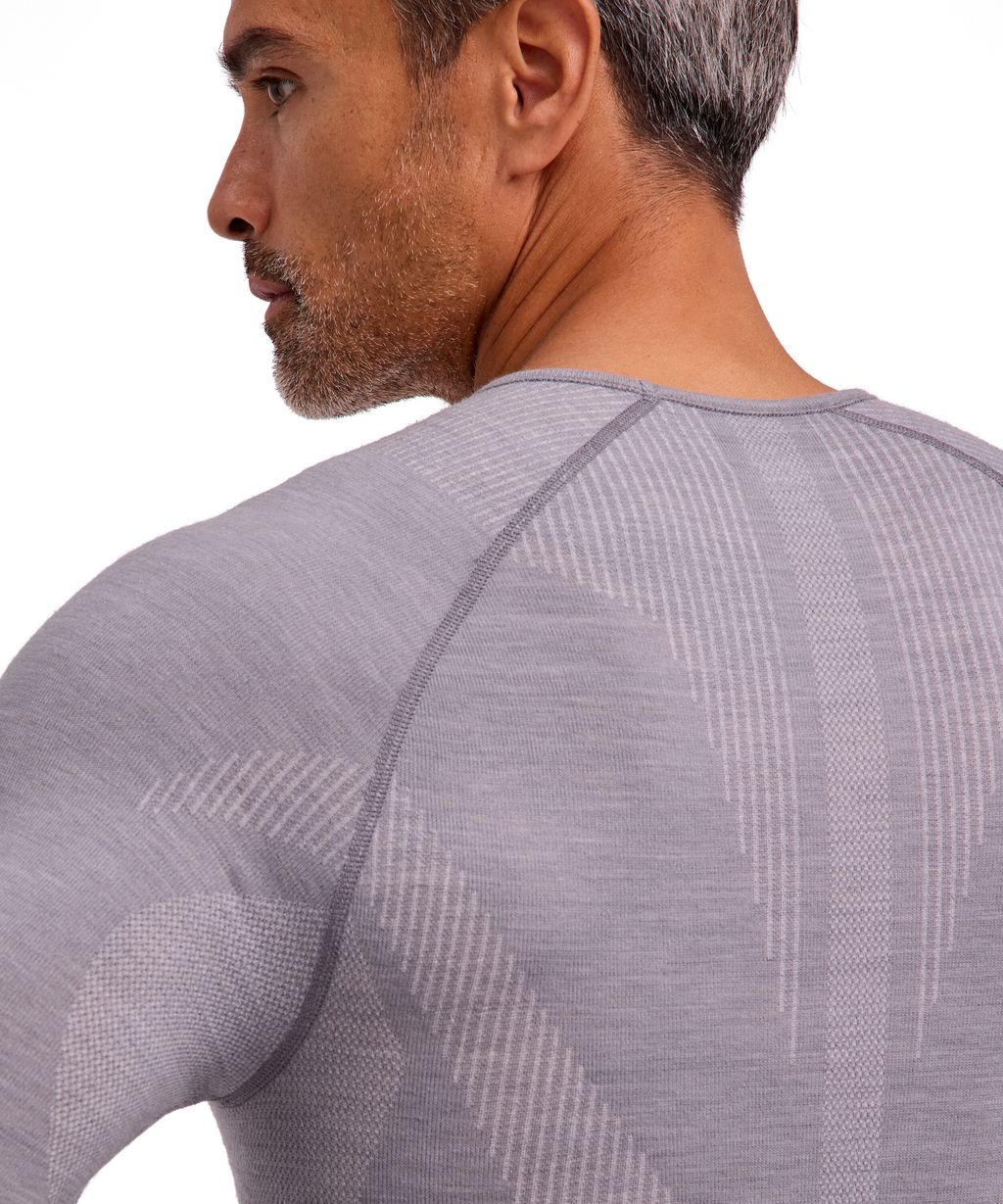 Men Long-Sleeve Shirt Wool-Tech
