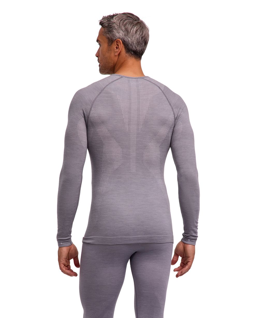 Men Long-Sleeve Shirt Wool-Tech