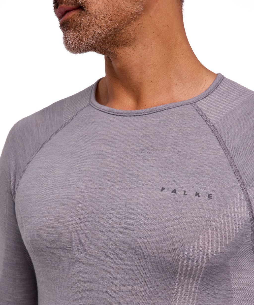 Men Long-Sleeve Shirt Wool-Tech