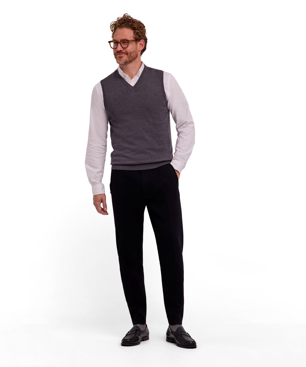 Pure Merino Wool Men Slipover