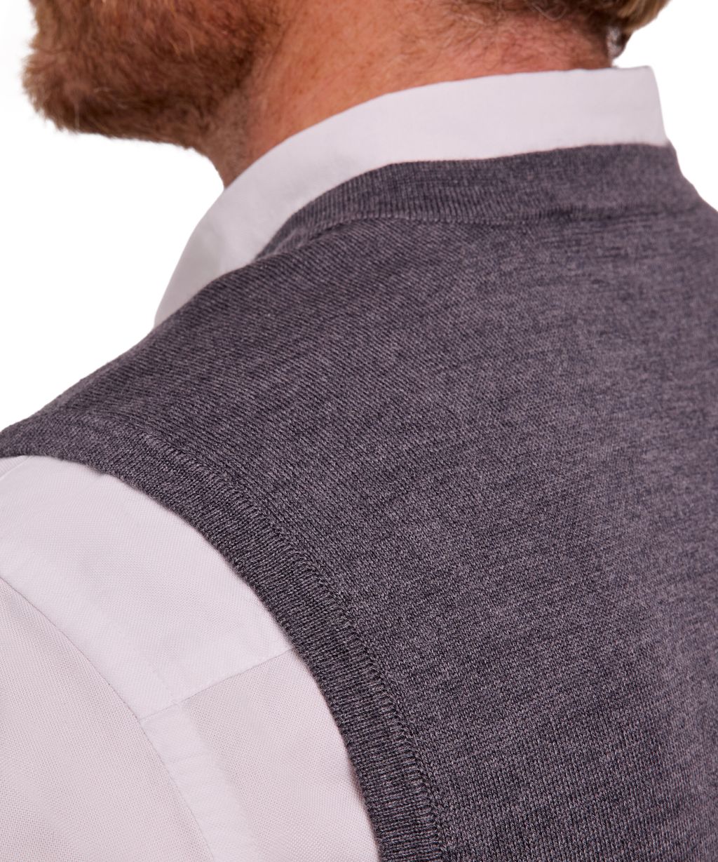Pure Merino Wool Men Slipover